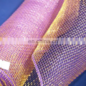Purple-Gold Polynet Mesh Wrap Roll thumbnail-1