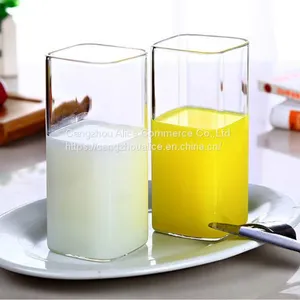Comfortable High Quality Square Cheap Glass Water Cup thumbnail-4