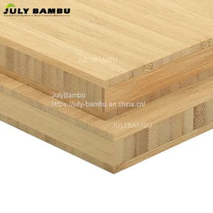 Hot Sales 25mm Bamboo Plywood Laminated Kitchen Bamboo Countertop/Worktop With Edge thumbnail-1