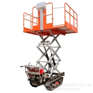 Garden Mini Crawler Type Work Platform thumbnail-1
