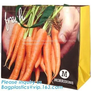 PP WOVEN SHOPPING BAGS, WOVEN BAGS, FABRIC BAGS, FOLDABLE SHOPPING BAGS, REUSABLE BAGS, PROMOTIONAL thumbnail-1