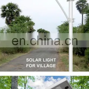 12v Solar Real 20w 30w Led Outdoor Sensor Street Lights 4000 Lumens With Steel Box for Saudi Arabia Project thumbnail-5