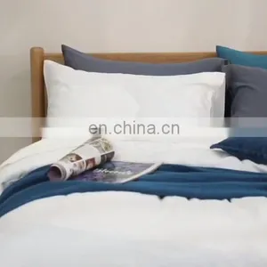 Luxury Summer Breathability Soft Comfort Bamboo Fiber Durable Home Pillowcases thumbnail-1