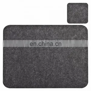 Felt Placemats Set of 8 - 40x30 cm Dinner Set Anthracite thumbnail-5
