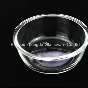 Round Borosilicate Glass Food Container Micro Wave Safe Meal Container thumbnail-3