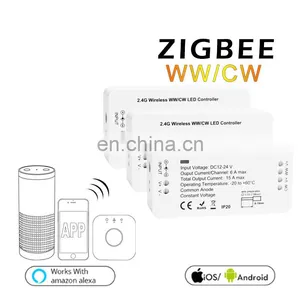 2.4G Wireless WW/CW Zigbee Dual Color Led Light Controller thumbnail-2