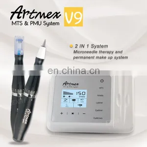Digital Permanent Makeup Machine Artmex V9 Micro Needle Derma Pen At Cosmetic 11 Speed thumbnail-5