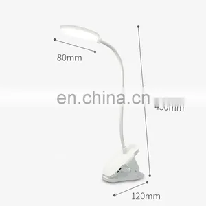 Eye Protection Led Clip USB Charging Desk Lamp Touch Switch to Learn Reading Table Lamp thumbnail-7