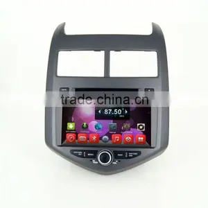 Quad Core Car Dvd Player With Gps,wifi,BT,mirror Link,DVR,SWC for Chevrolet Aveo thumbnail-2