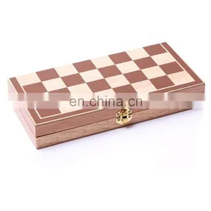 Beautiful Wooden Chess Set Board Game thumbnail-4