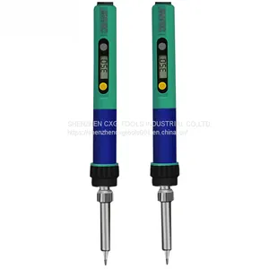 CXG Electric Soldering Iron Adjustable Temperature LED Display Rework Welding Tool 60W thumbnail-1