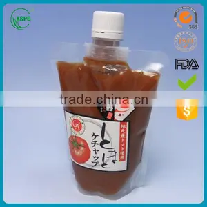 China Factory Clear Pouch With Spout for Potato Paste thumbnail-1