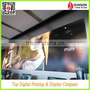 Sublimation Print Satin Fabric Promotion Banner / Uv Printing Banner thumbnail-1