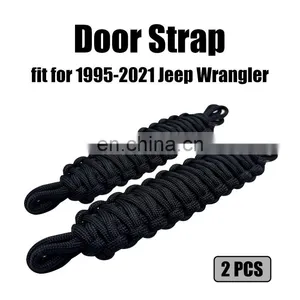 Car Accessories Door Limiting Straps Swing Door Check Limiter Restrictor Straps for Jeep Wrangler thumbnail-2