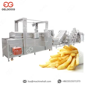 Frozen French Fries Production Line China Potato Chip Manufacturing Equipment French Fries Production Line For Sale thumbnail-1