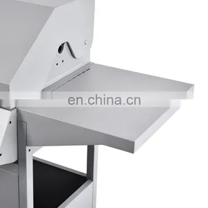 Portable 4 Burner Gas Griller Machine Commercial Smokeless Oven Barbecue Stove Gas Bbq Grill With Side Burner Toaster Ovensc thumbnail-5