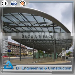 Free Design Hot Galvanized Steel Car Canopy thumbnail-1