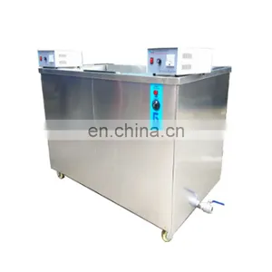 China Manufactory Customizable 300L 400L 500L Large Single Slot Ultrasonic Engine Cleaning Machine thumbnail-4