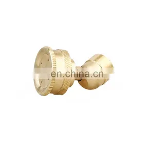 Garden Brass Power Water Twist Hose Nozzle Sprinkler thumbnail-3