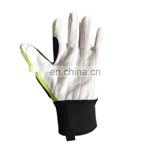 Hi-Vis Cotton Chore Palm TPR Knuckle Resistant Protection Drilling Gas Work Oilfield Impact Gloves thumbnail-5