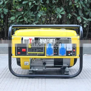 Bison China Price 6.5Hp 2000W 2200W 2Kw 2Kva 2000 Watt Kipor Small Gsoline Generators For 220v Home thumbnail-2