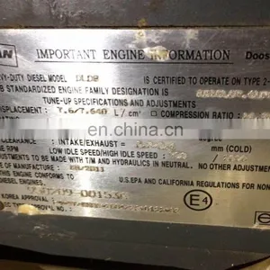 DL08 DX340 DX340LCA DX340LC Engine thumbnail-4
