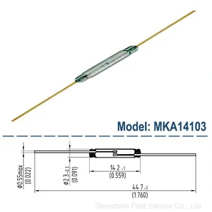 Twisted Reed Switch With Bending Legs/Cutting Leads thumbnail-4