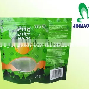 Hot Sales Resealable Zipper Plastic Tea Bag Package thumbnail-1
