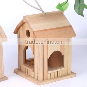 2016 New Wood Bird Houses Bird Cage for Kids thumbnail-1
