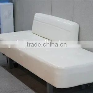 Modern White Beauty Salon Waiting Chair Beauty Salon Waiting Room Sofa thumbnail-2