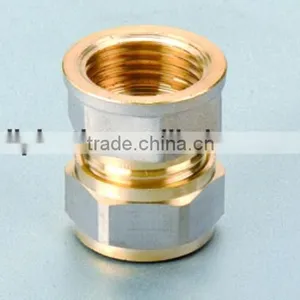 Nickel Plating Brass Female Union for Pex-al-pex Pipe thumbnail-1