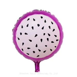 Wholesale 18-inch Fruit-shaped Aluminum Foil Balloons Watermelon Strawberry Orange for Birthday Summer Party Decor thumbnail-5