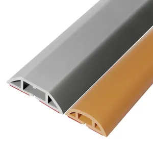 Self-adhesive PVC Arc Semicircle Mini Trunking,invisible,resistance Trampling Trunking thumbnail-2