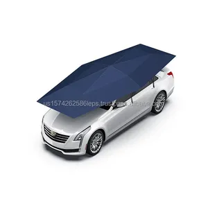 Hot Selling 4.2m 4.8m 5.5m Car Roof Shade Cover Automatic Car Umbrellas With Remote Control thumbnail-3