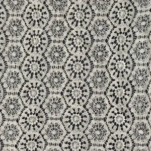 XP3968 Embroidered Cord Lace Fabric Apparel Trim Fabrics thumbnail-4