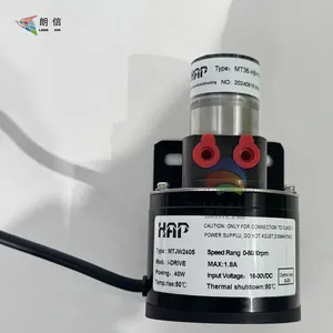 The HAP Miniature Black Gear Pump, Ceramic Magnetic Force Ink Pump MT36-HBHTPT, is Used in the Xingjing Tai Inkjet Printer. thumbnail-3