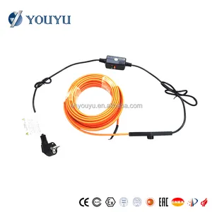 Insulated Self-Regulating Effect Heating Cable Snow Melting Cable Constant Wattage for Pipe Heating in Russian Climates thumbnail-4