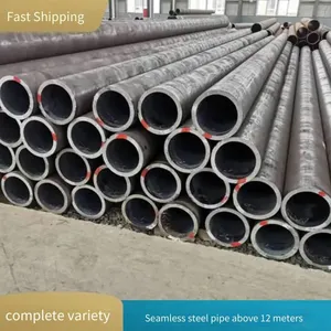 Spot Sales of High-pressure Seamless Steel Pipes. 20g Genuine Boiler Pipes Produced by Baotou Steel Are Available in a Full Range of Specifications and Can be Cut for Retail. thumbnail-2