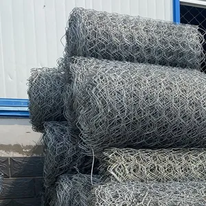 PVC-Coated Gabion Boxes 1m x 1m x 1m for Retaining Walls thumbnail-5