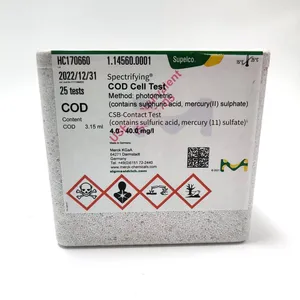 Merck Germany Merck Cod Test Reagent 1.14560.0001, Detection Range 4.0 - 40.0 Mg/l thumbnail-1
