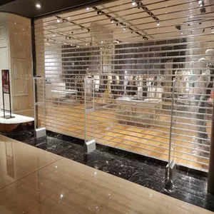 Crystal Transparent Rolling Door | Elegant & Durable | Shops & Malls thumbnail-2