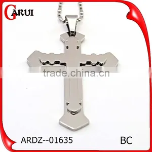 New Products 2016 Stainless Steel Cross Pendant Christian Cross Pendants thumbnail-1