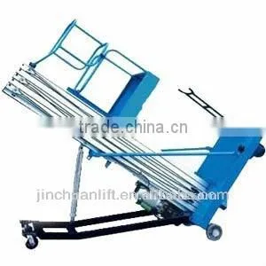 Portable Lift Table/ Single Mast Lift Platform/ Small Man Lift thumbnail-1