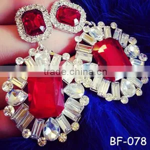 China Jewelry Wholesale Gemstone Earring 925 Sterling Silver Luxury Jewelry thumbnail-1
