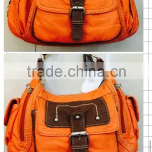 Leisurely Washing Leather Bag thumbnail-1