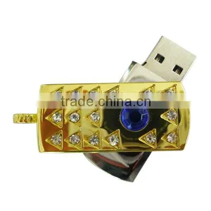 Rotatable Jewelry Flash Drive High Speed thumbnail-3