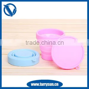 2016 Popular Eco-friendly Silicone Collapsible Travel Cup thumbnail-1