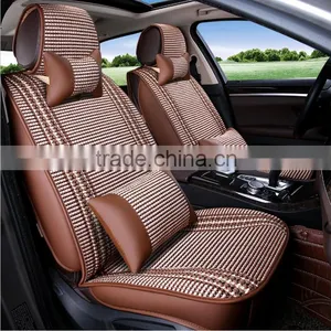 Universal Car Full Set Type PU Silk Adult Seat Cushions for All Seasons thumbnail-3