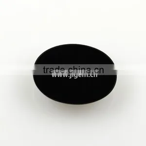 Semiprecious Natural Black Oval Agate thumbnail-6
