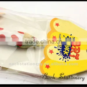 Hotsales 7inches Thick Mixed Colored Lead Heat Transfer Printing Pencil With Sharpener thumbnail-1